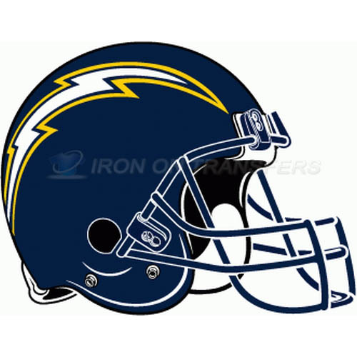 San Diego Chargers Iron-on Stickers (Heat Transfers)NO.730